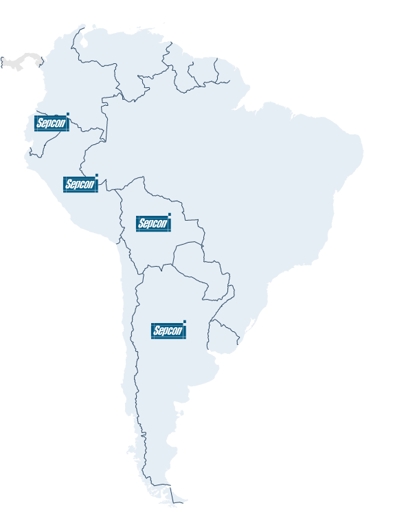 Mapa Sudamérica